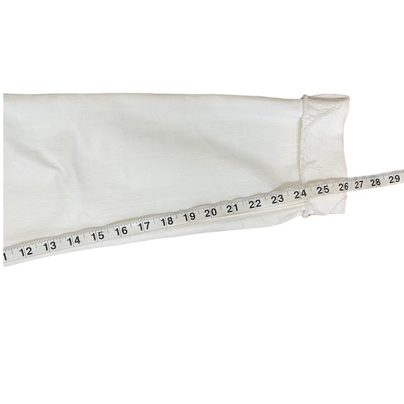 MADEWELL 9" Mid-Rise Skinny in Pure White Distressed Jeans - Picture 14 of 14